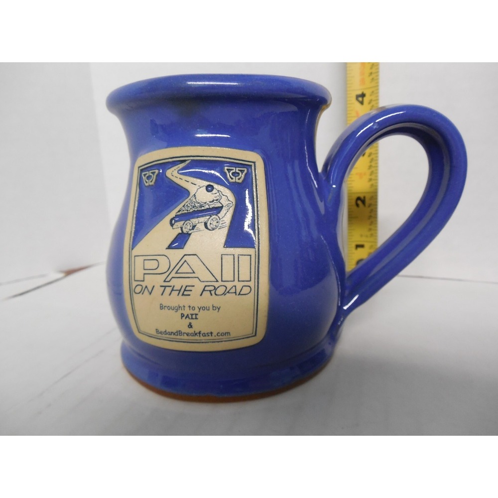 Deneen Pottery Coffee Mug "PAII On The Road" Bed and Breakfast / 8 oz